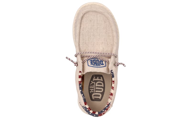 Toddler Boys Chambray Boat Shoes