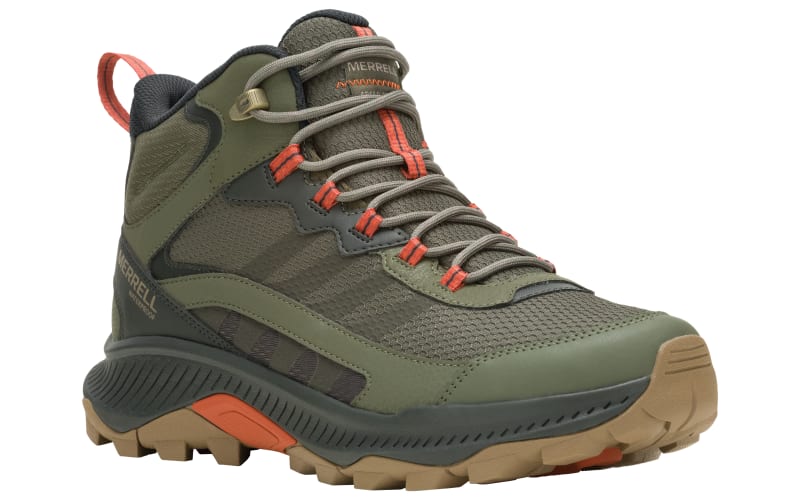 Merrell Men’s Speed Strike Mid GTX Hiking Shoes Merrell Speed Strike Mid GORE-TEX Mens Walking Boots Black  main image 3