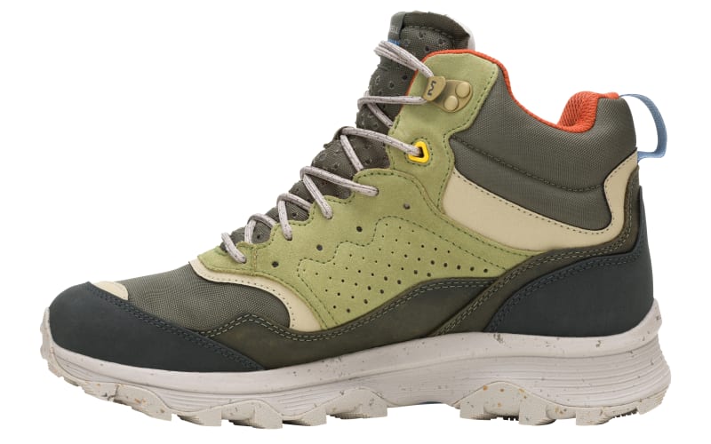Merrell Speed Solo Mid Waterproof Hiking Boots for Men  display picture 3