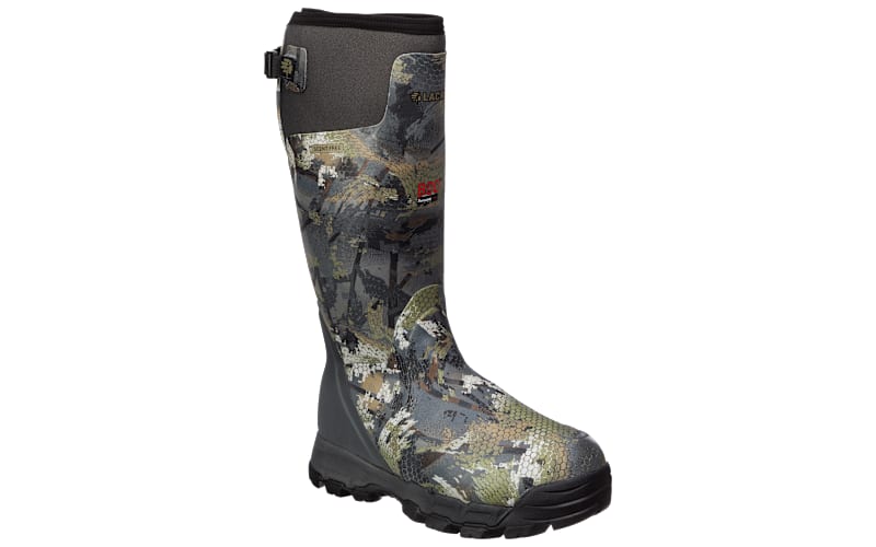 LaCrosse AlphaBurly Pro 800 Insulated Hunting Boots for Men Bass