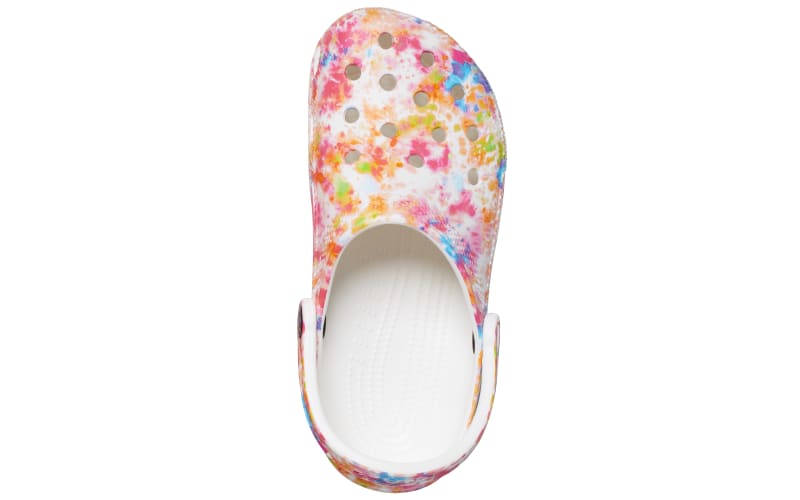 Crocs Classic Tie Dye Graphic Clogs for Ladies Cabela s