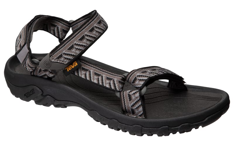 Teva Hurricane 4 Black Sport Sandals Mens 8/40.5 Adjustable Straps & Rugged Sole Teva Hurricane 4 Black Sport Sandals Mens 8/40.5 Adjustable  main image 2
