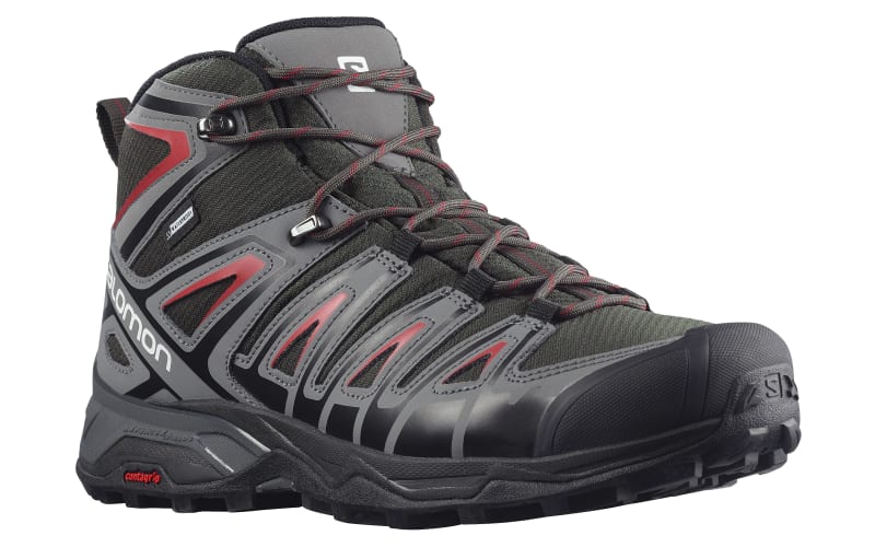 Salomon X Ultra Pioneer Mid Waterproof Hiking Shoes for Men | Bass