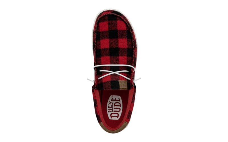HEYDUDE Wally Buffalo Plaid Casual Shoes for Men Cabela's