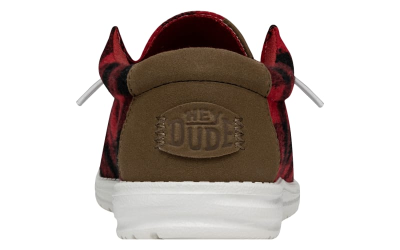 HEYDUDE Wally Buffalo Plaid Casual Shoes for Men Cabela's