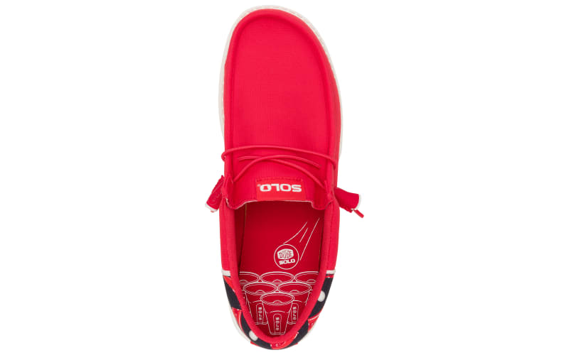 NEW! Hey Dude - Wally Funk Solo® Cup Shoe Size 8 HEYDUDE Wally Funk Solo Cup Casual Shoes for Men | Bass Pro  main image 3