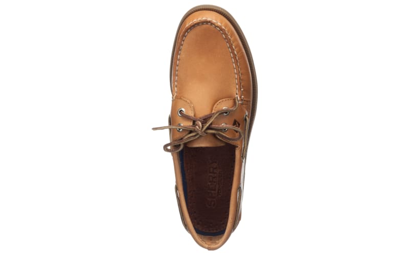 SPERRY Hombre Auténtico Original 2-Eye Barco Cuero Shoe-Tan