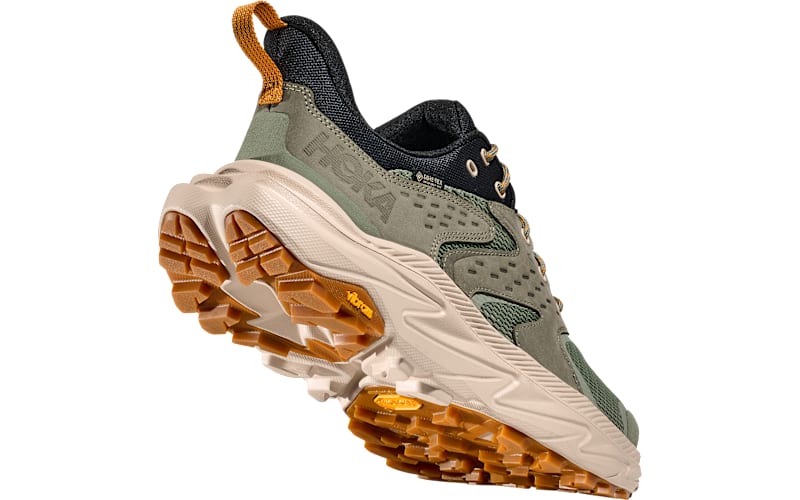 Hoka Anacapa 2 Low GTX Shoes Mens Size 8.5 Sea Moss Gore-Tex Vibram $180 Hiking HOKA Anacapa 2 Low GTX Waterproof Hiking Shoes for Men  main image 2