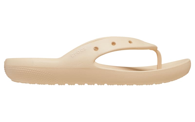 ◆CROCS◆ Public Classic Flip V2 WT 24SUSD209402 Crocs Classic Flip Flop V2 Sandals Men's Size 12 White