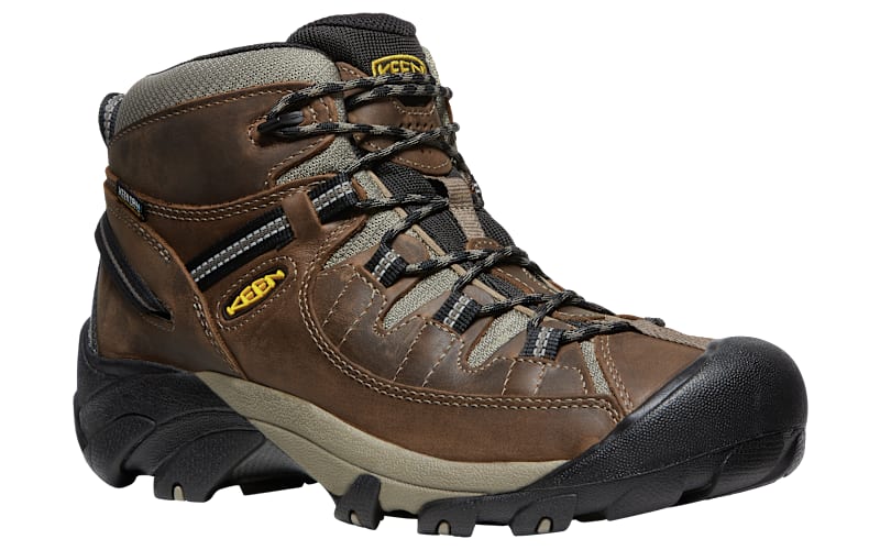 KEEN Targhee II Mid Waterproof Hiking Boots for Men | Bass  display picture 1