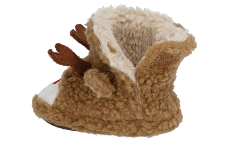 Outdoor Kids Reindeer Booties for Babies