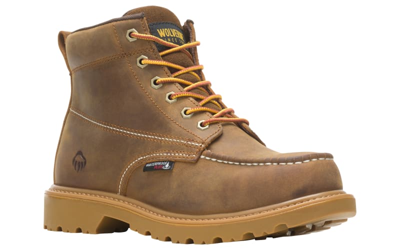 Wolverine Floorhand Steel-Toe Waterproof Work Boots for Men  display picture 1