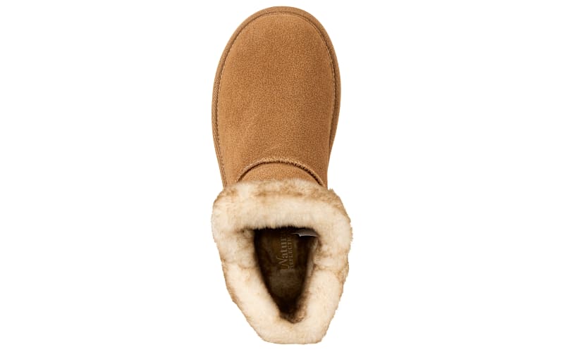 Natural Reflections Willa Fur Collar Moccasins | Cabela's