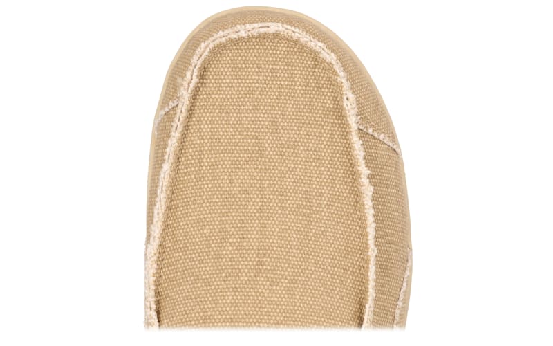 Tan canvas online slip on shoes