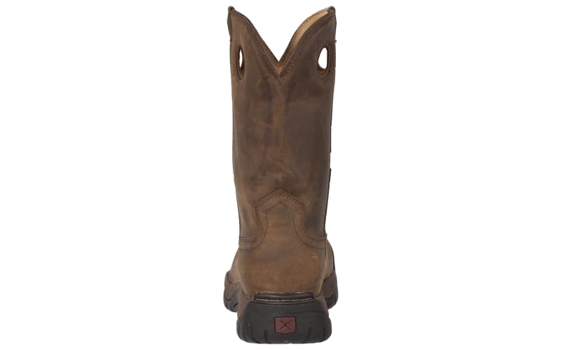 Twisted X Men’s pull-on work boots in taupe Size 10M Twisted X Men main image 2