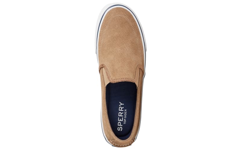 Sperry suede slip on hotsell