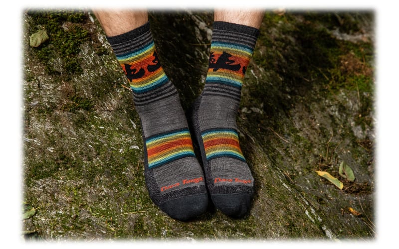 Darn Tough Light Hiker Quarter Lightweight Hiking Socks - Men's