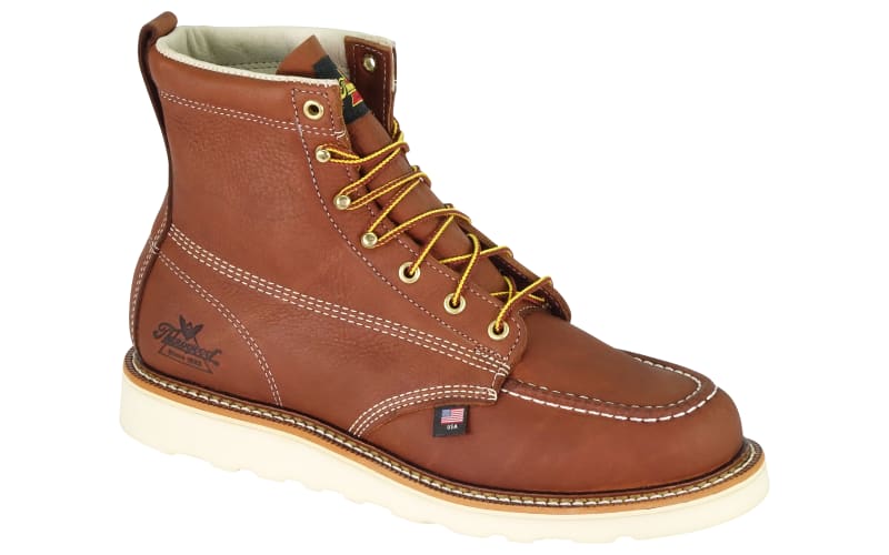 Thorogood American Heritage Moc Toe MAXWear Wedge Work Boots for