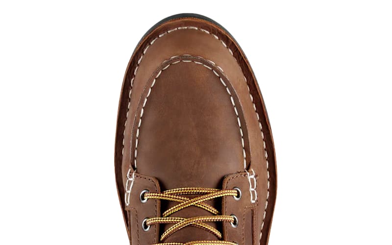 danner bull run moc toe tobacco Made in the USA with globally sourced materials Danner Men's Bull Run Moc