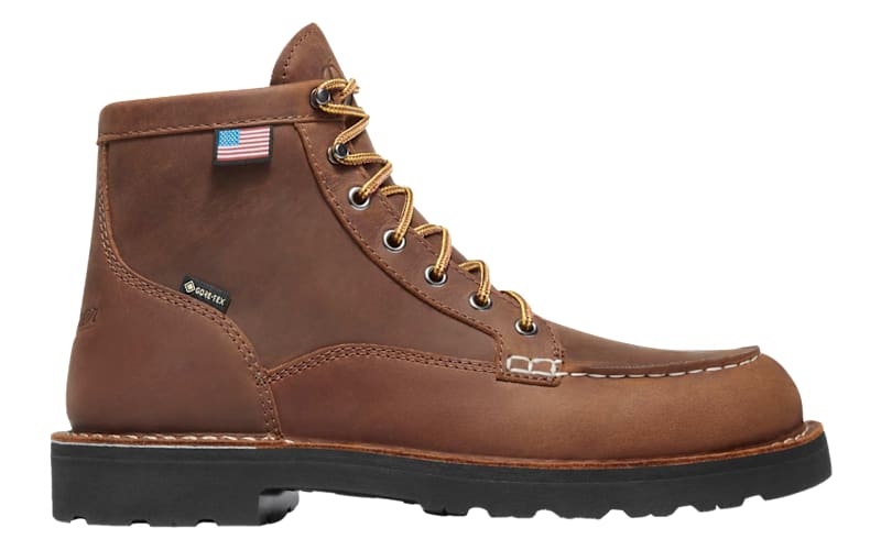 Danner Bull Run GTX Waterproof Moc Steel-Toe Work Boots for Men