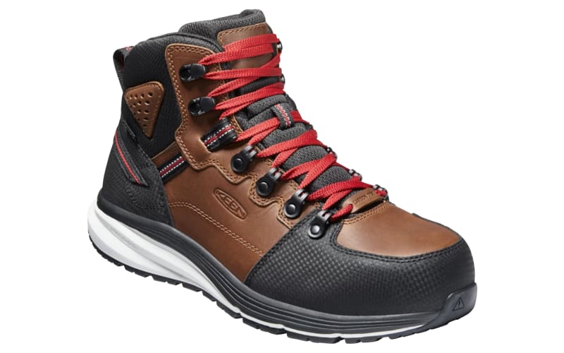 KEEN Utility Red Hook Waterproof Carbon Toe Work Boots for  display picture 1