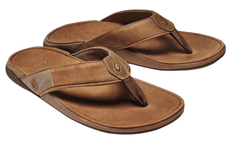 OluKai Tuahine Toe Post Sandals for Men | Cabela display picture 1