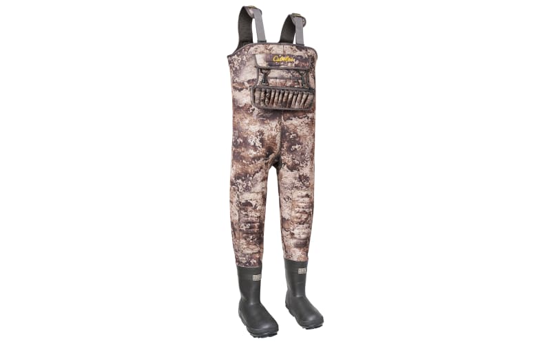 Guide Gear Mens Breathable Hunting Chest Waders with Boots, Camo with  800-Gram Insulation, Stout Sizes