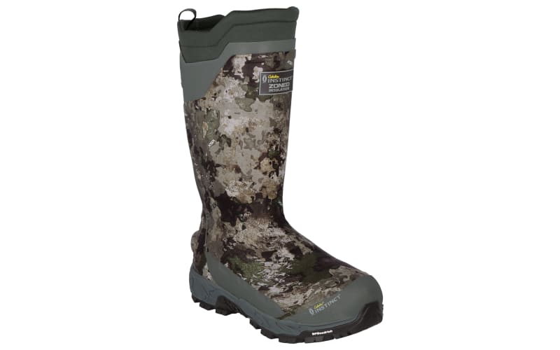 Cabela's Instinct Zoned Insulated Rubber Boots for Men Cabela's