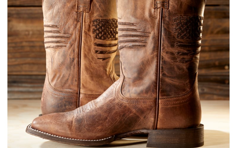 Ariat men's circuit patriot western boots top
