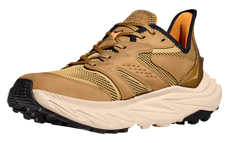 Hoka Anacapa 2 Freedom Hiking Shoes for Men - Wheat/Oak  display picture 2