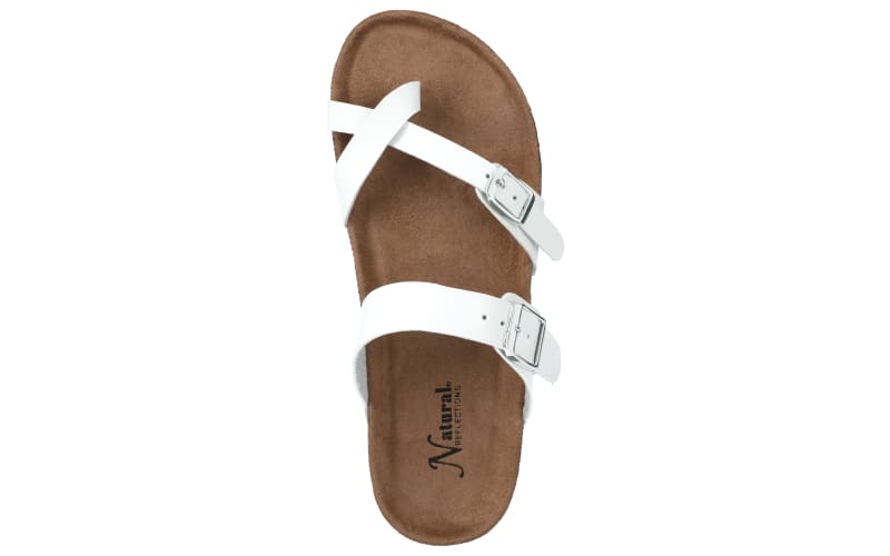 Ladies clearance buckle sandals