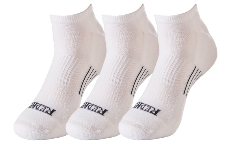 5 Pairs of White Championship Length Poodle Socks - OPTIC White