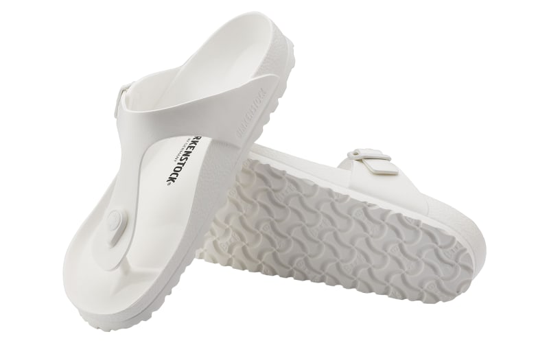 Birkenstock gizeh essentials white store