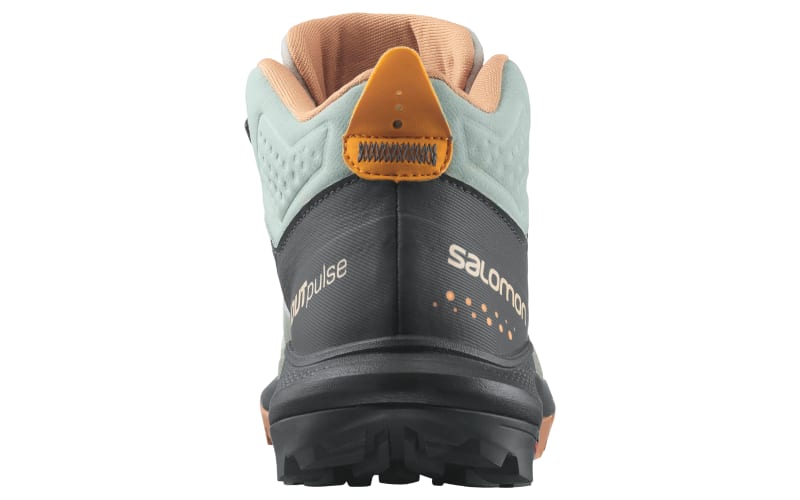 Salomon Outpulse Mid GTX - Women's 7 Wrought Iron/Ebony/Blazing Orange