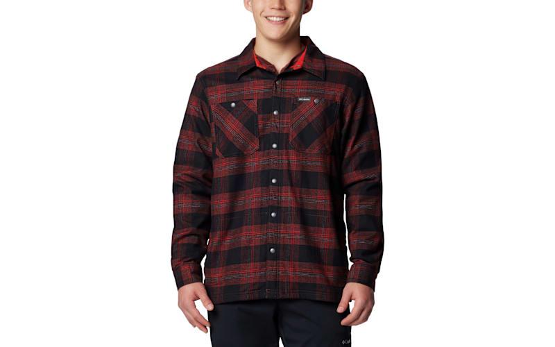 Columbia® Men's Cornell Woods™ Fleece Lined Shirt Jacket Bass