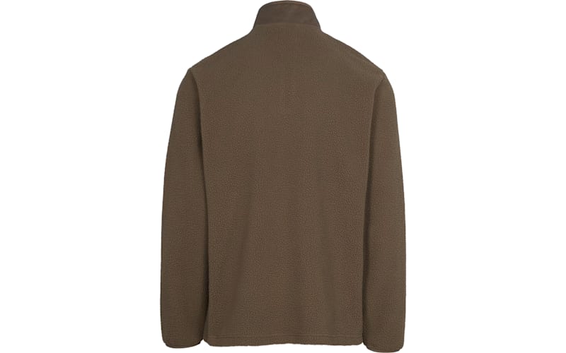 RedHead® Men's Berber Fleece Quarter-Zip Long-Sleeve Pullover