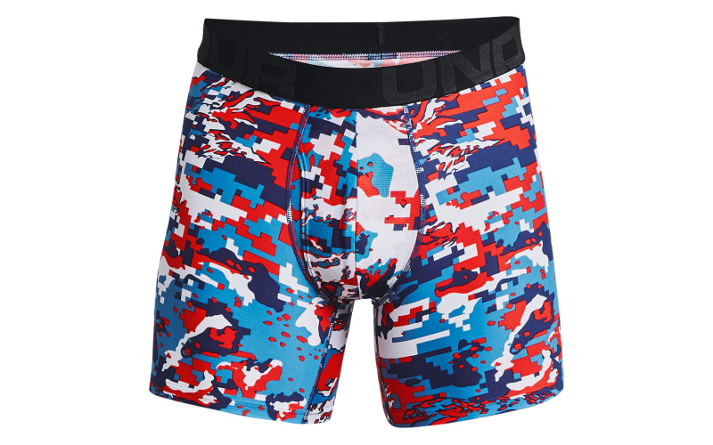 Under Armour Mens The Original Boxerjock 6 Briefs (Small, Blue Camo) :  : Fashion