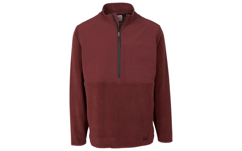 Ascend Yukon Half-Zip Long-Sleeve Fleece Pullover for Men | Cabela's