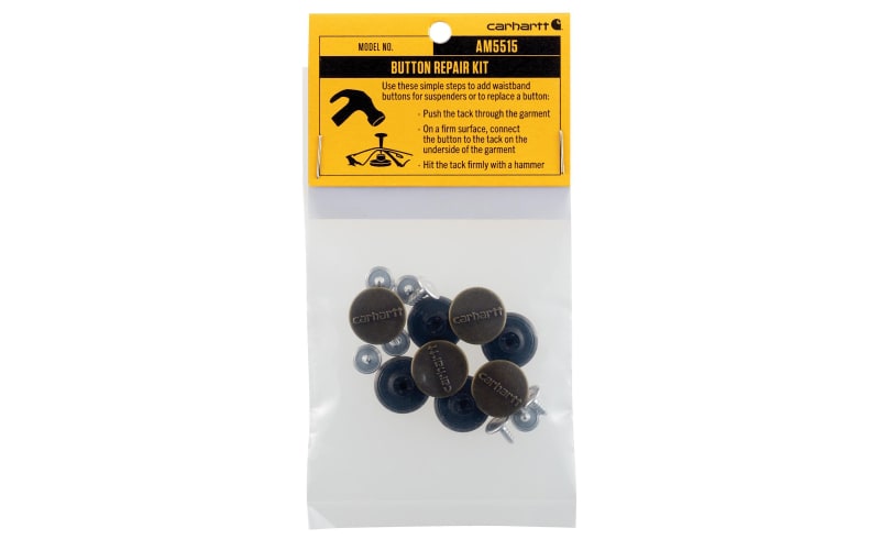 アクセサリー RAOING CARHARTT Antique Change Button Carhartt Button Kit | Bass Pro Shops