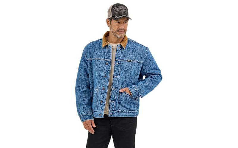 Wrangler Vintage Sherpa-Lined Jacket for Men | Bass Pro Shops