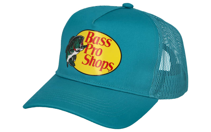 black bass pro shop trucker hat