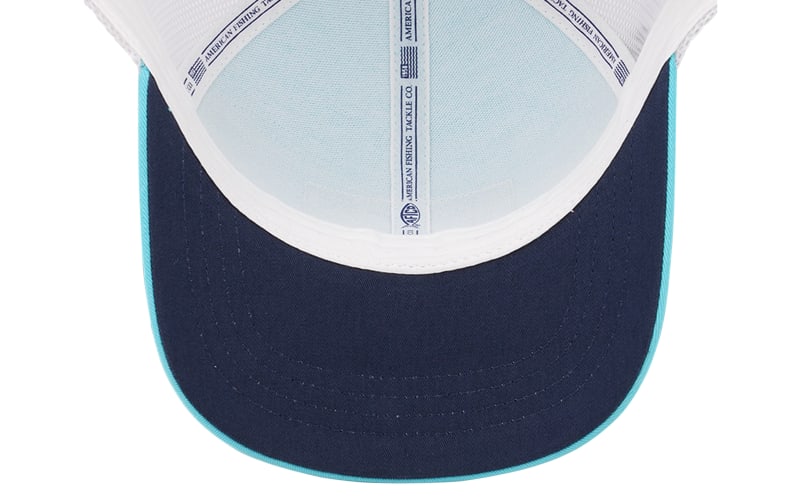 AFTCO Bluewater Men's Escape Trucker Hat - Aqua | Eagle Eye Outfitters