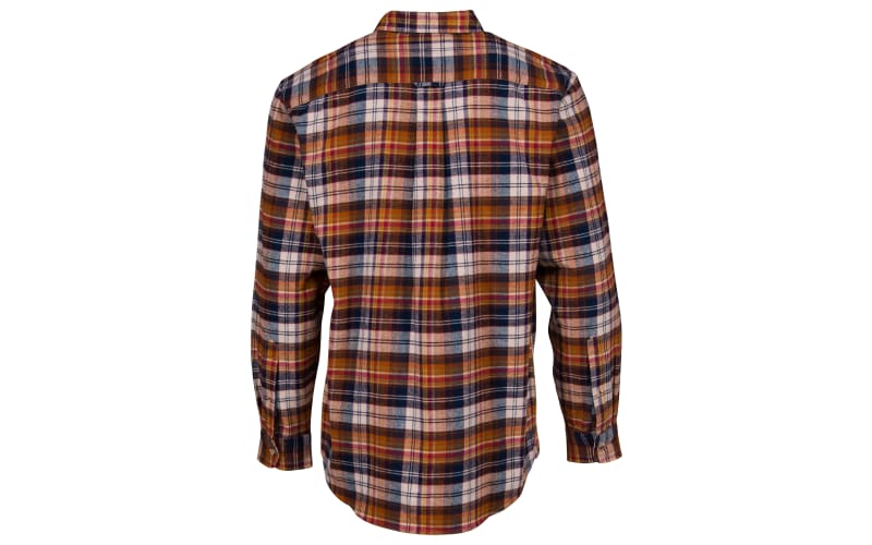 Redhead Ultimate Flannel Long-Sleeve Shirt for Men - True Red Plaid - L