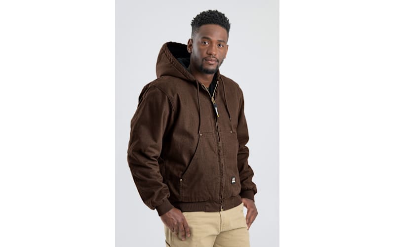 Berne Tall Original Washed Hooded Jacket for Men | Mack's Prairie