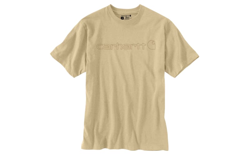 Carhartt Logo Graphic Loose-Fit Heavyweight Short-Sleeve T-Shirt