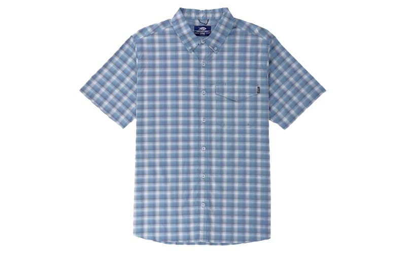 AFTCO Portside Tech Vented Short-Sleeve Fishing Shirt for Men
