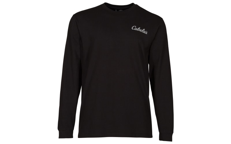 Cabela's Polyester Long Sleeve Big & Tall Casual Button-Down