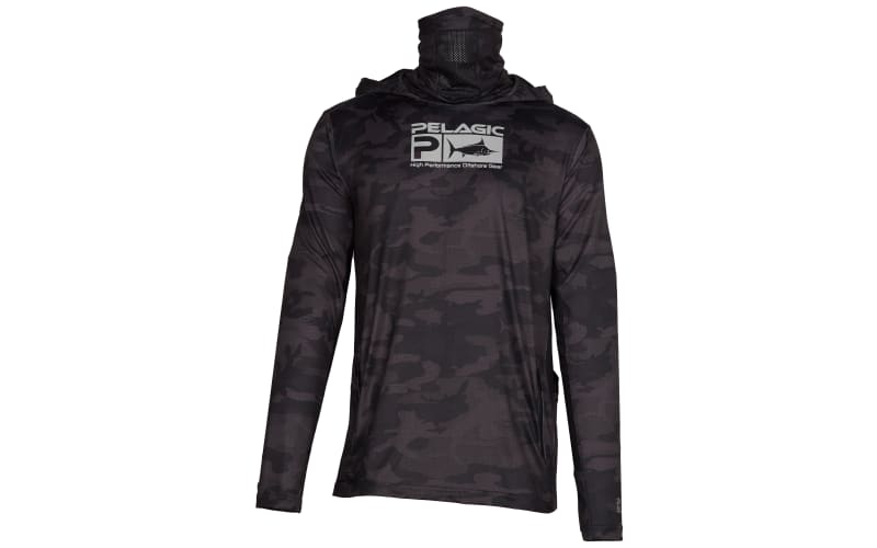 Pelagic Exo Tech 2.0 Hooded Fishing Long Sleeve Shirt for Men