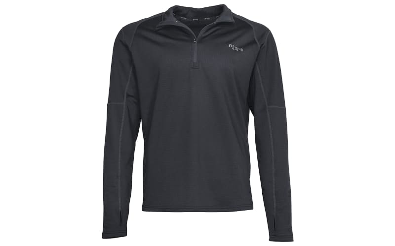 plllllleeeasse long sleeve BLACK Lサイズ RedHead Elite Heavyweight Base Layer Quarter-Zip Long-Sleeve Shirt