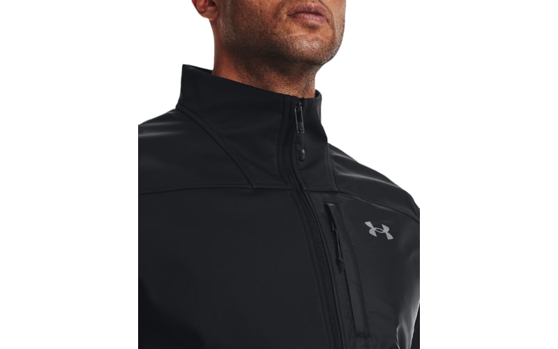 Under Armour 1371586 Mens Pitch Grey ColdGear Infrared Shield 2.0 Full Zip  Jacket —